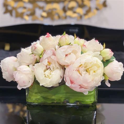 luxury expensive artificial silk flowers.